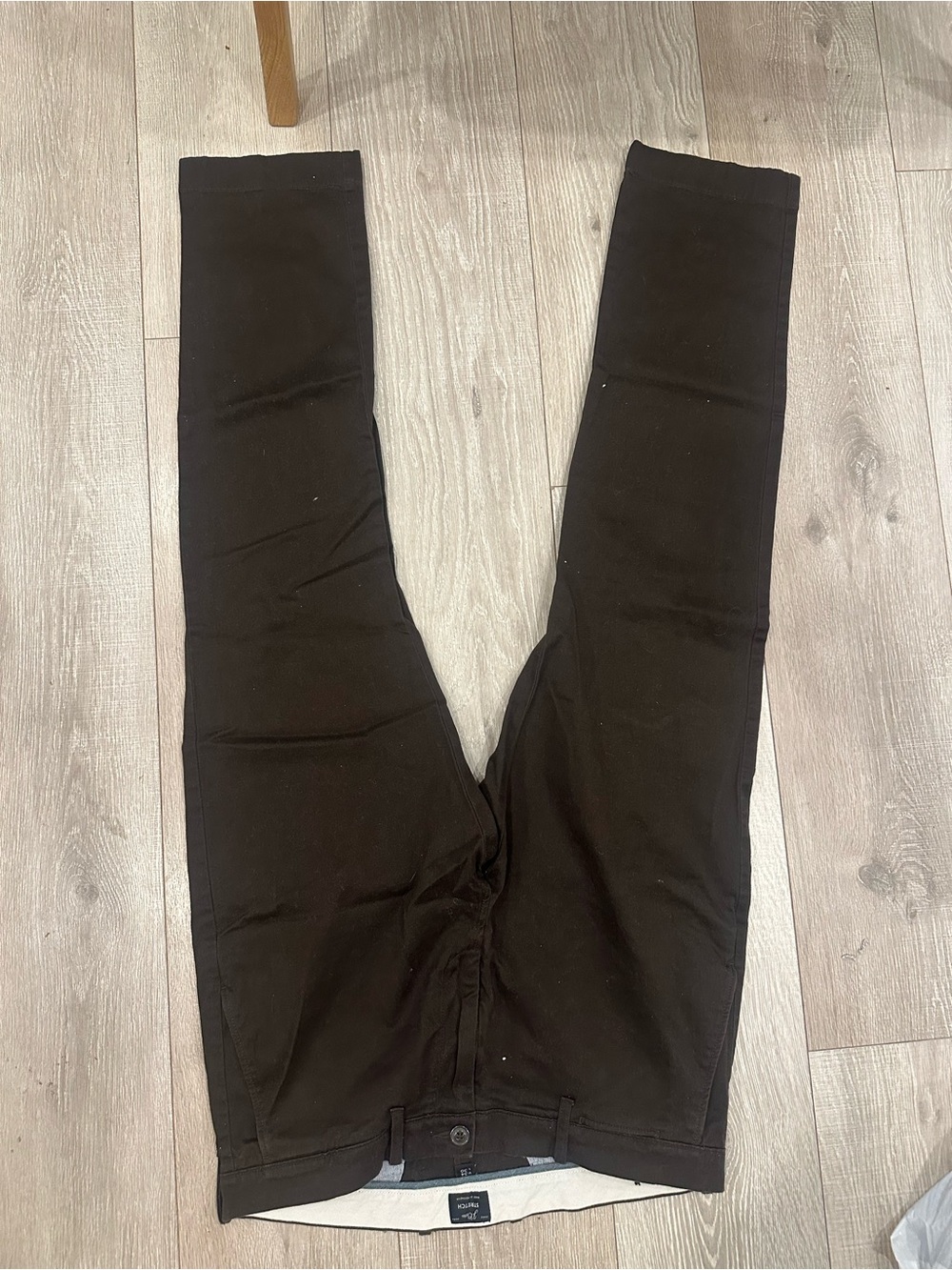 J. Crew Brown Stretch Skinny Pants